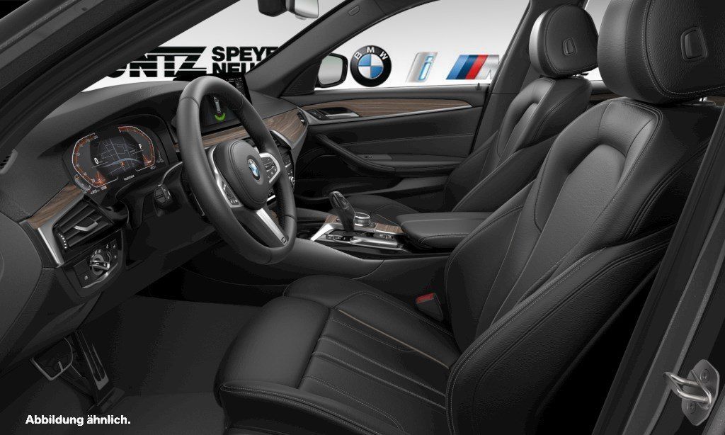 BMW 530 2023 г. Серый, пробег 57382 км