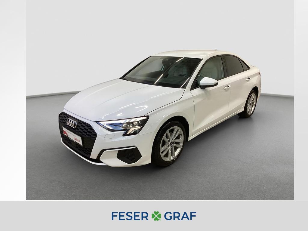 Audi A3 2023 г. Белый, пробег 40790 км