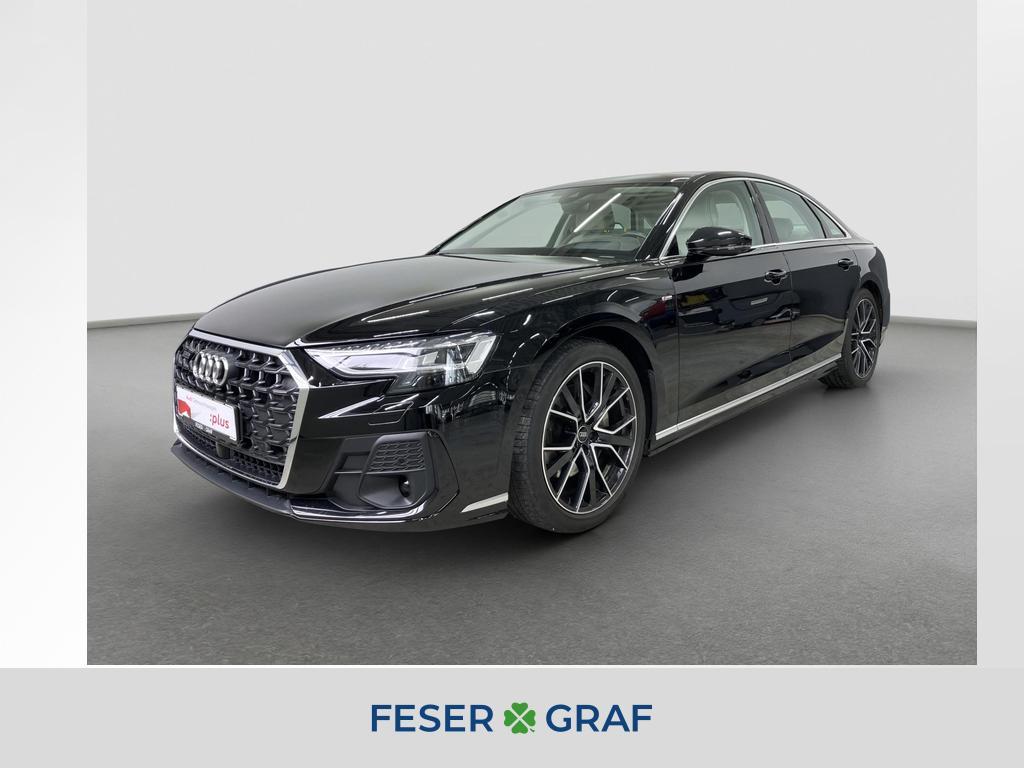Audi A8 2023 г. Чёрный, пробег 31341 км
