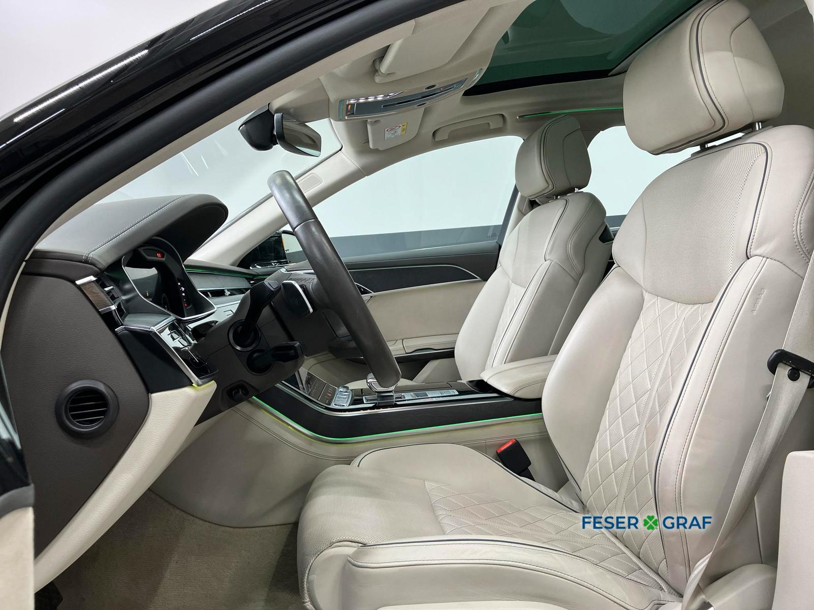 Audi A8 2023 г. Чёрный, пробег 31341 км