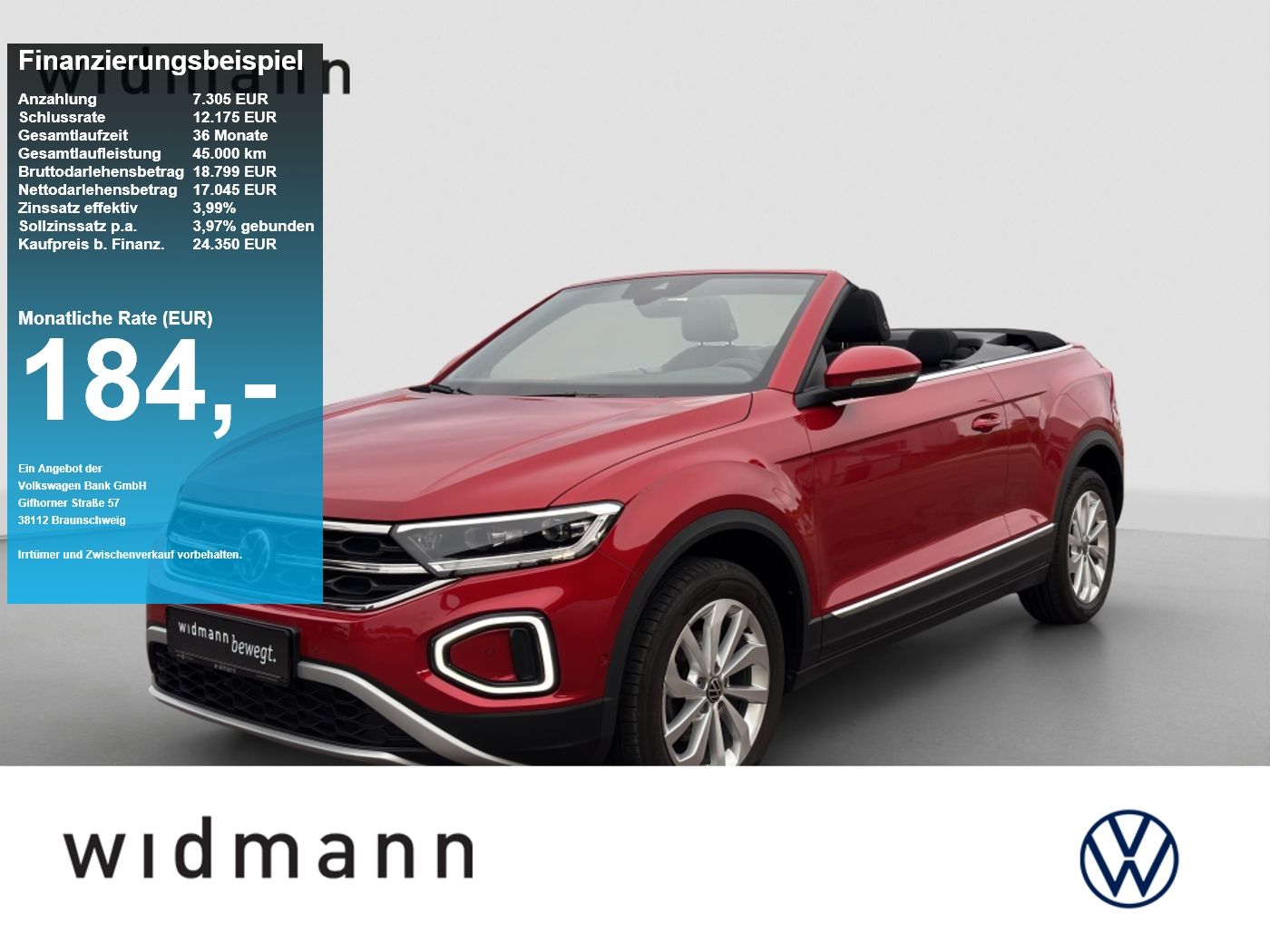 Volkswagen T-Roc 2023 г. Красный, пробег 40890 км