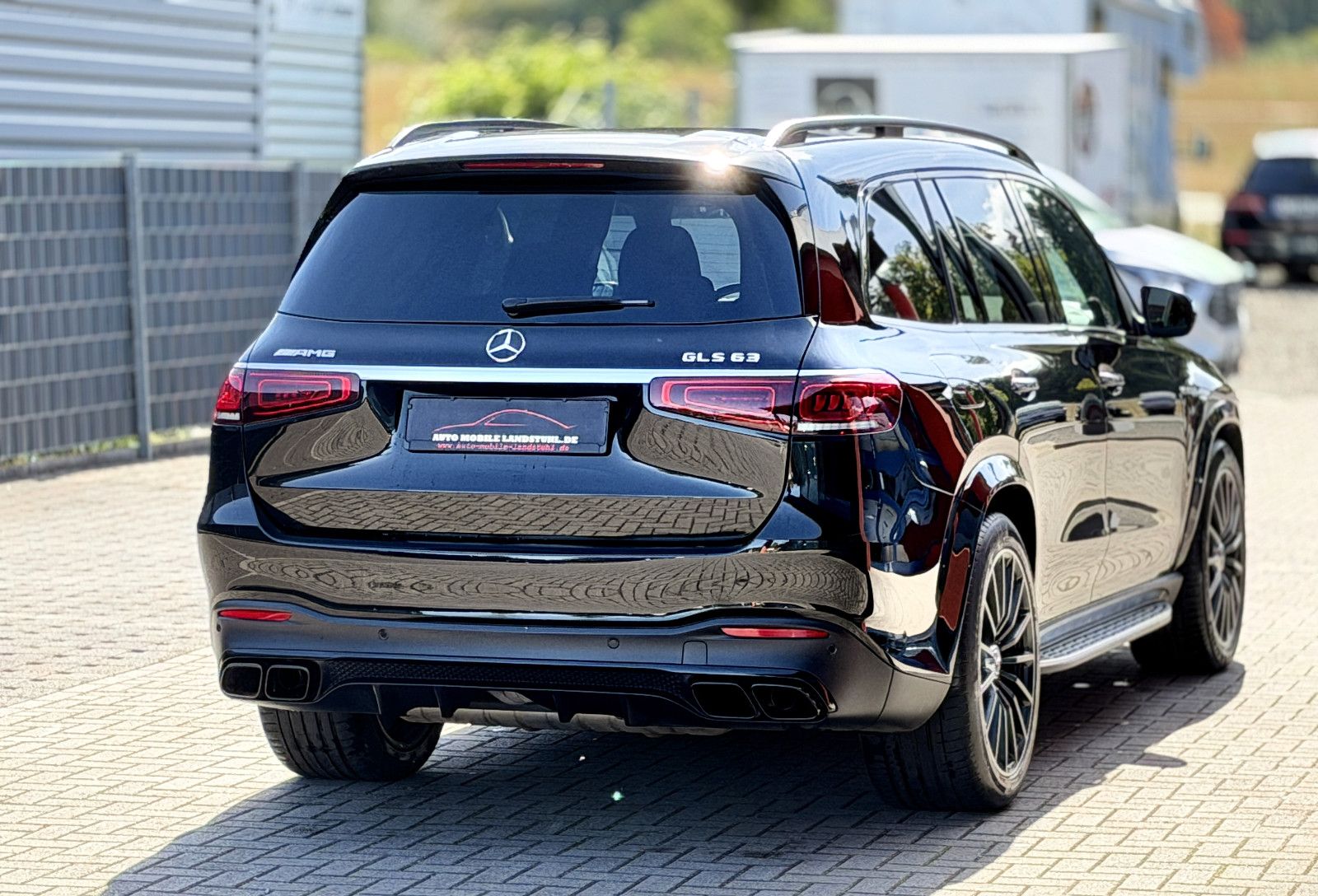 Mercedes-Benz GLS 63 2021 г. Чёрный, пробег 51718 км