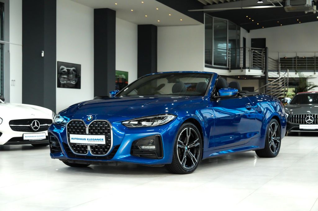 BMW 420 2022 г. Синий, пробег 9688 км
