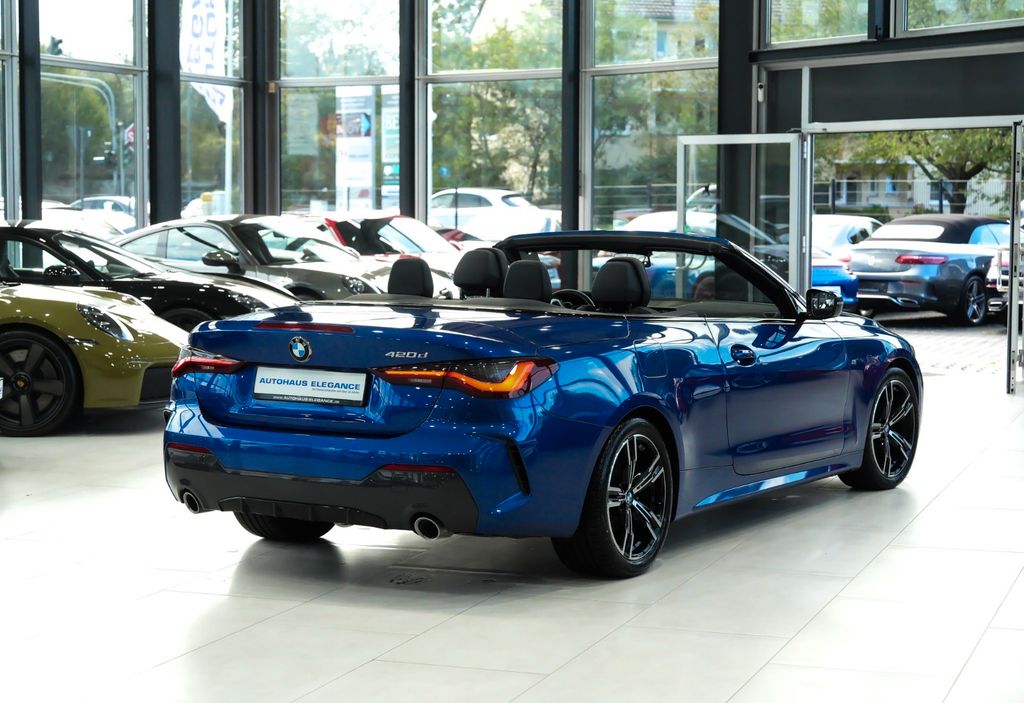 BMW 420 2022 г. Синий, пробег 9688 км