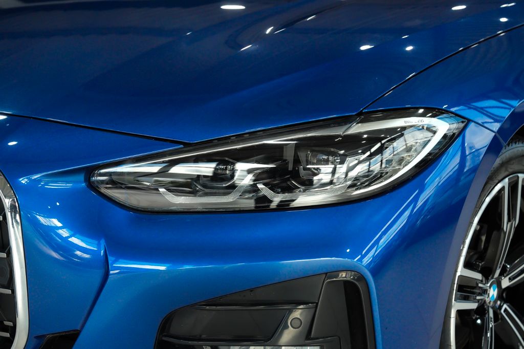 BMW 420 2022 г. Синий, пробег 9688 км