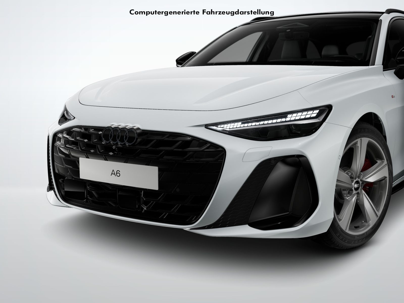 Audi A6 2026 г. Белый, пробег 20780 км