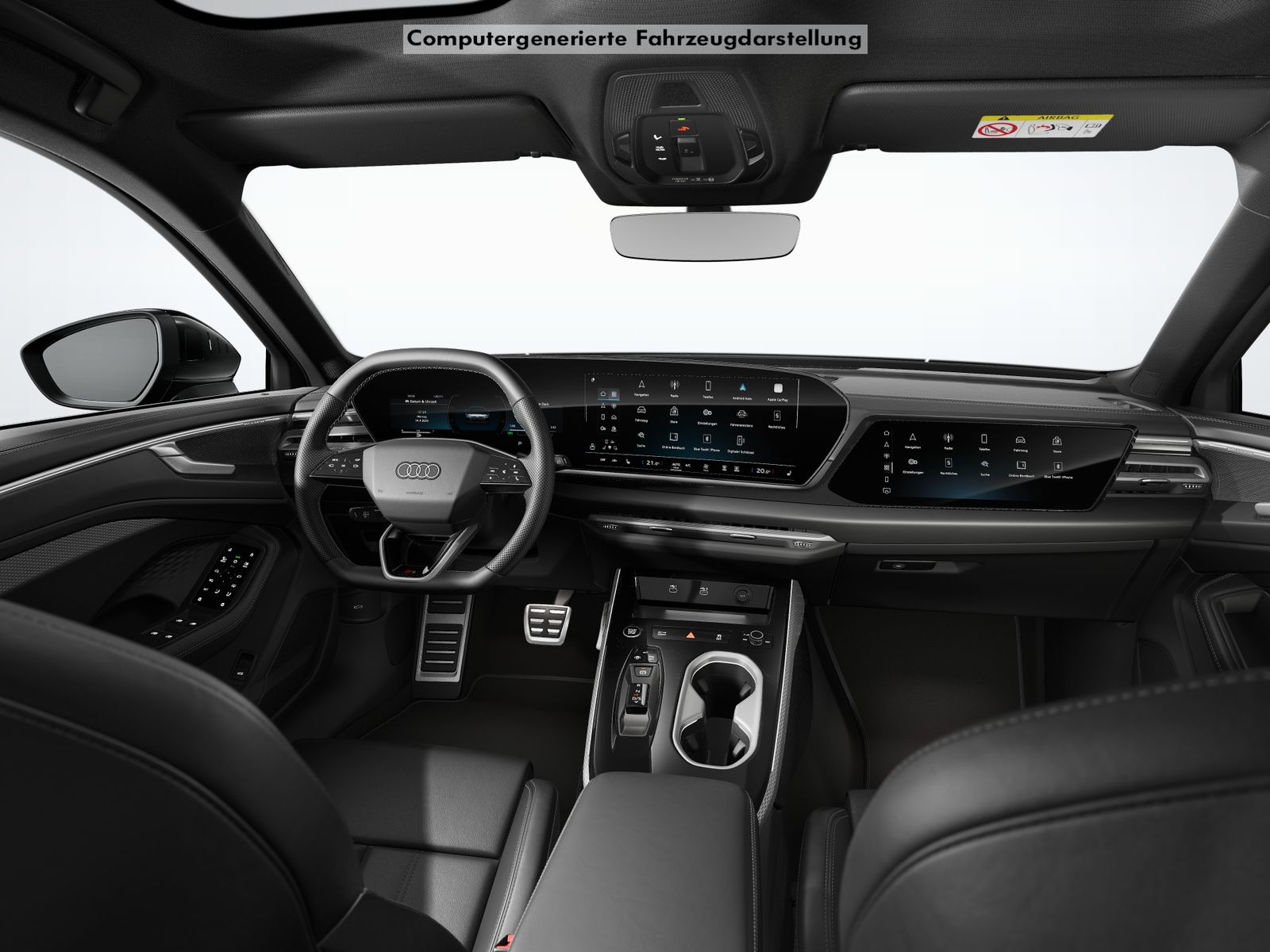 Audi A6 2026 г. Белый, пробег 20780 км