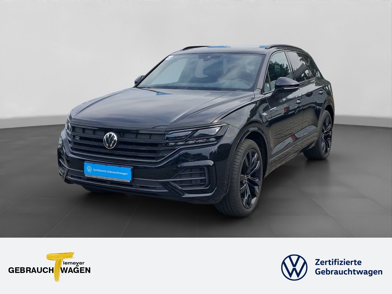 Volkswagen Touareg 2023 г. Чёрный, пробег 46076 км