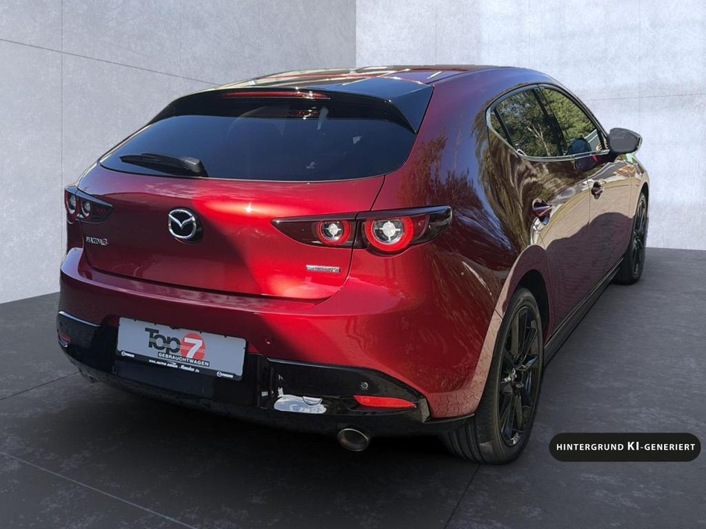 Mazda 3 2022 г. Красный, пробег 42076 км
