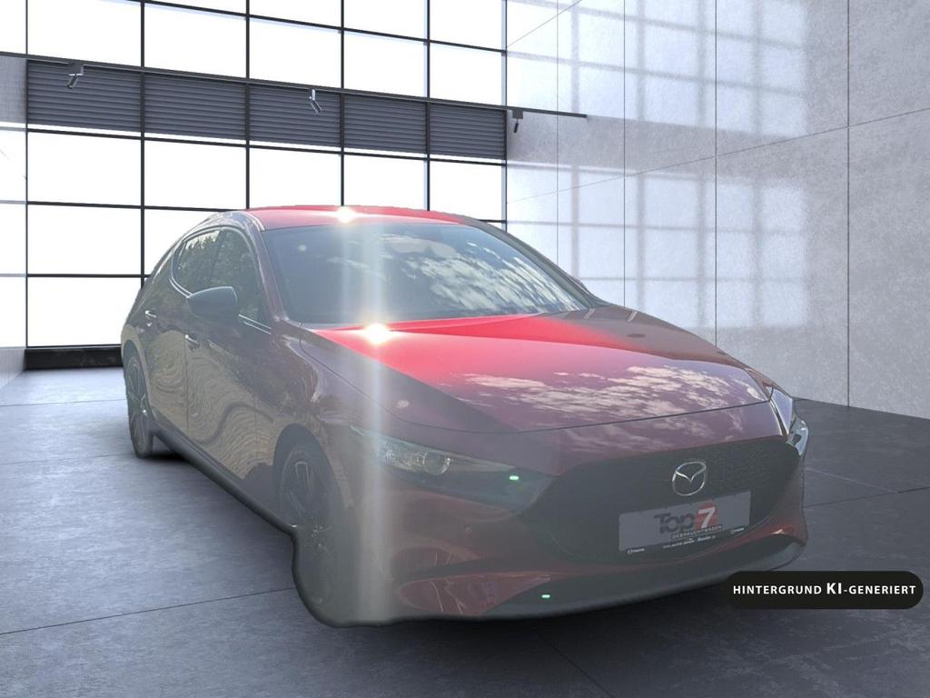 Mazda 3 2022 г. Красный, пробег 42076 км