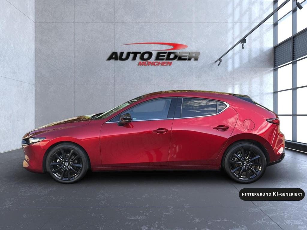 Mazda 3 2022 г. Красный, пробег 42076 км