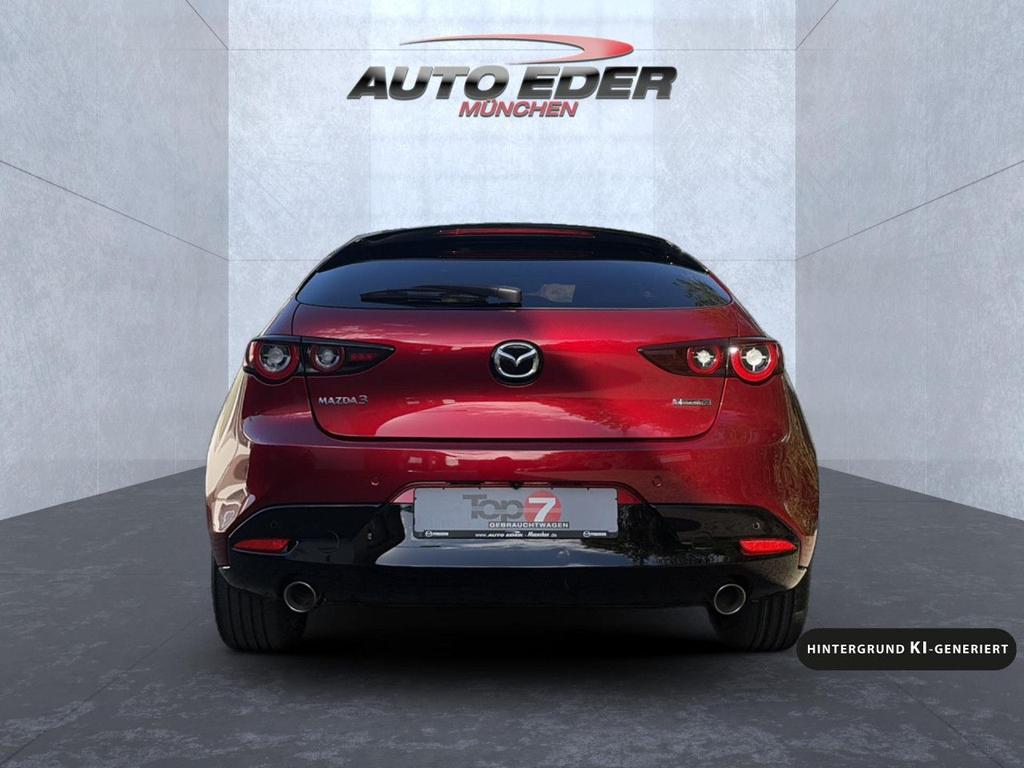 Mazda 3 2022 г. Красный, пробег 42076 км