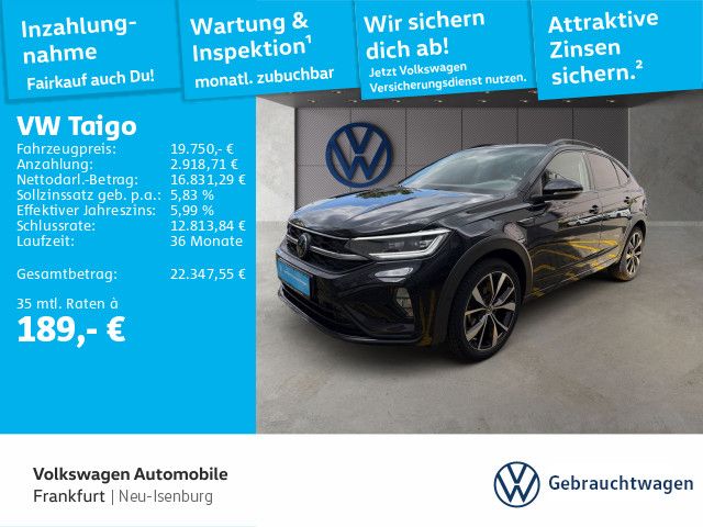 Volkswagen Taigo 2022 г. Чёрный, пробег 27920 км