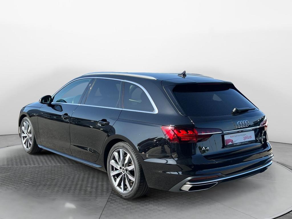 Audi A4 2022 г. Чёрный, пробег 27700 км
