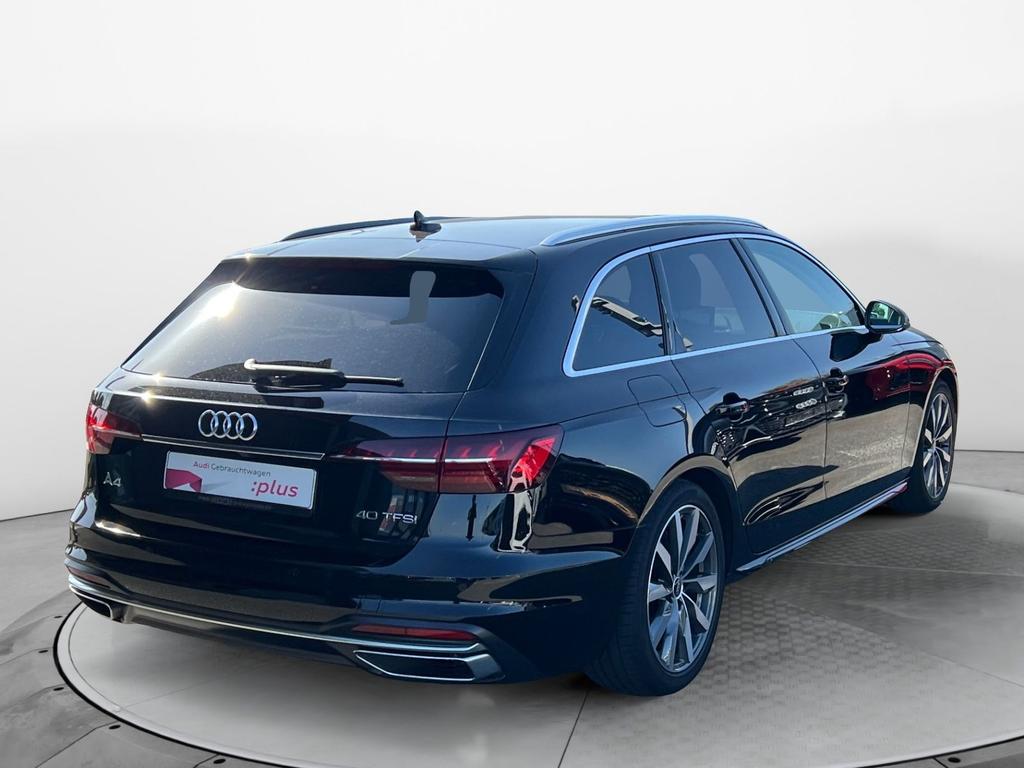 Audi A4 2022 г. Чёрный, пробег 27700 км