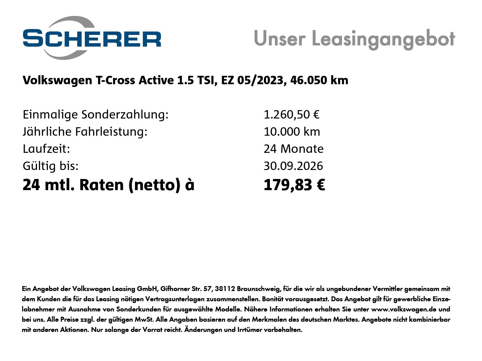 Volkswagen T-Cross 2023 г. Чёрный, пробег 46050 км