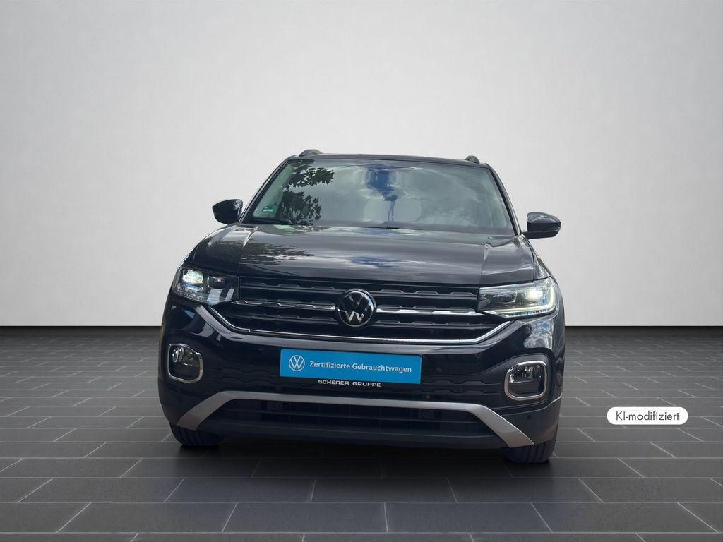 Volkswagen T-Cross 2023 г. Чёрный, пробег 46050 км
