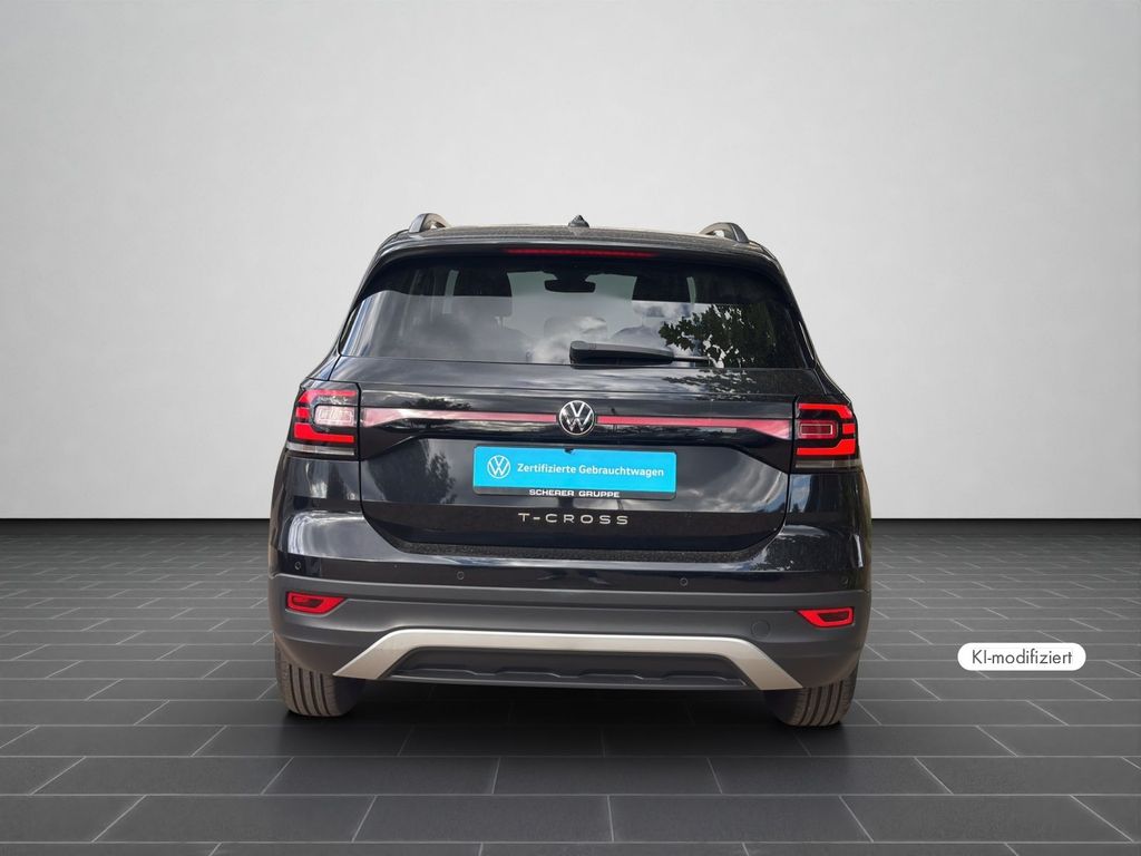 Volkswagen T-Cross 2023 г. Чёрный, пробег 46050 км