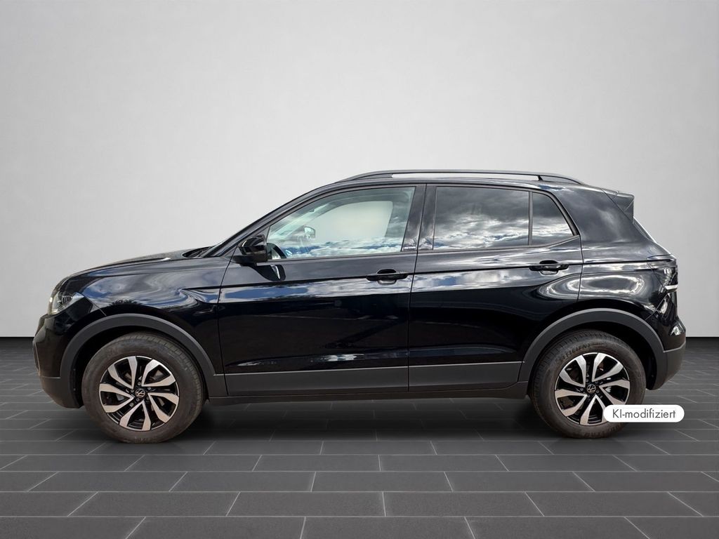 Volkswagen T-Cross 2023 г. Чёрный, пробег 46050 км