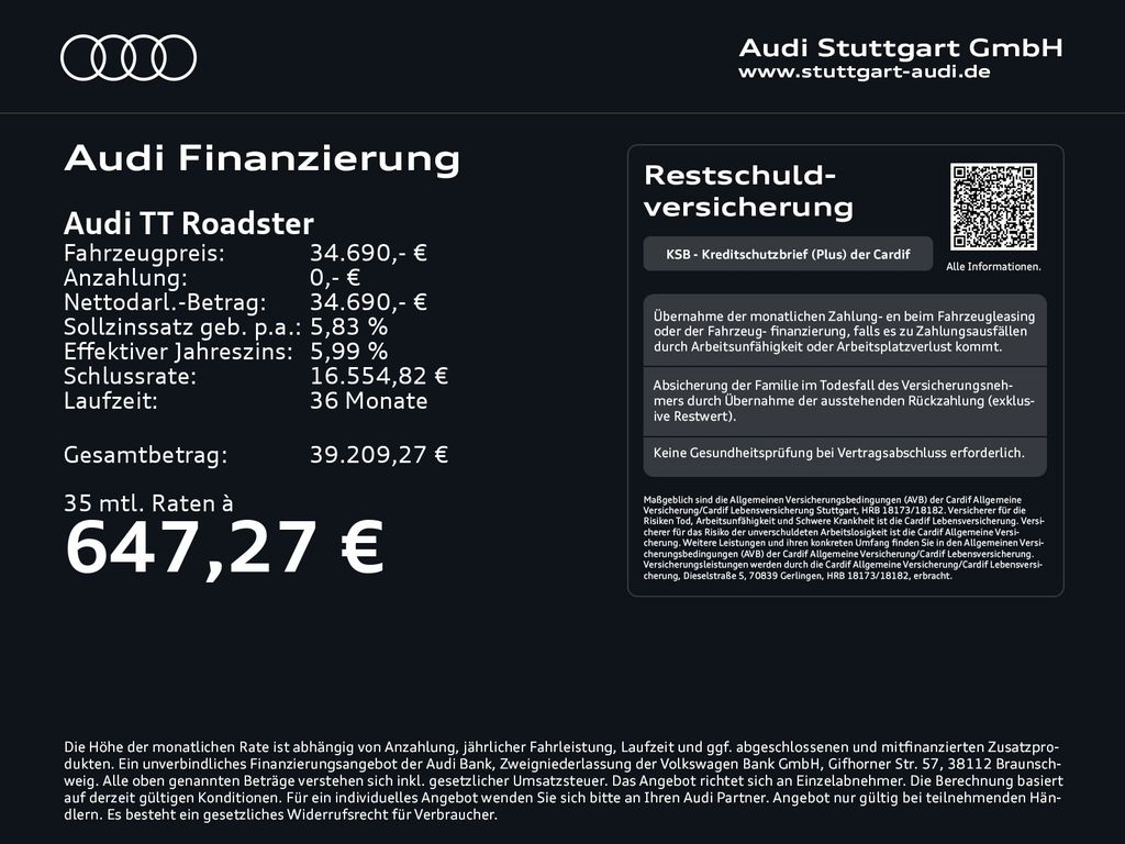Audi TT 2022 г. Серый, пробег 50893 км