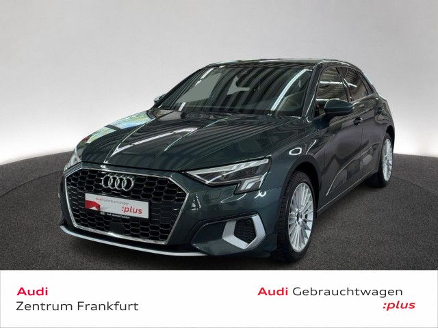 Audi A3 2023 г. Зелёный, пробег 29683 км