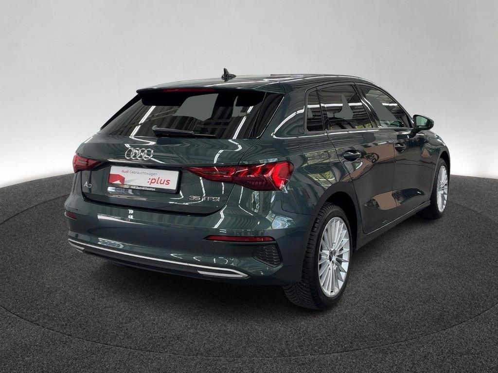 Audi A3 2023 г. Зелёный, пробег 29683 км