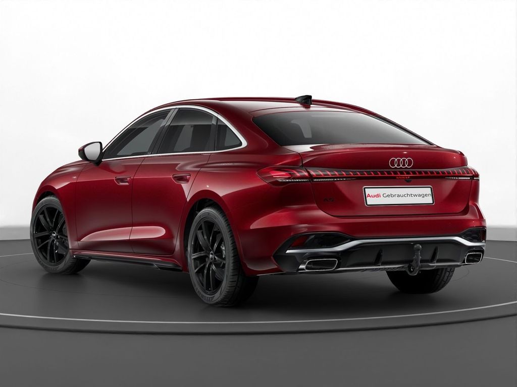 Audi A5 2025 г. Красный, пробег 7240 км