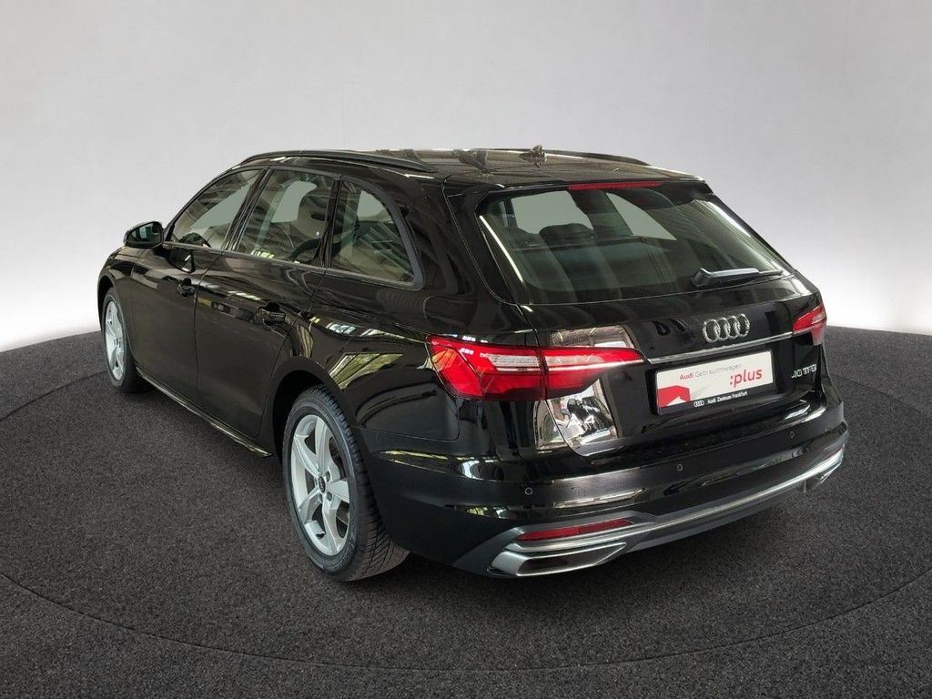 Audi A4 2024 г. Чёрный, пробег 43100 км