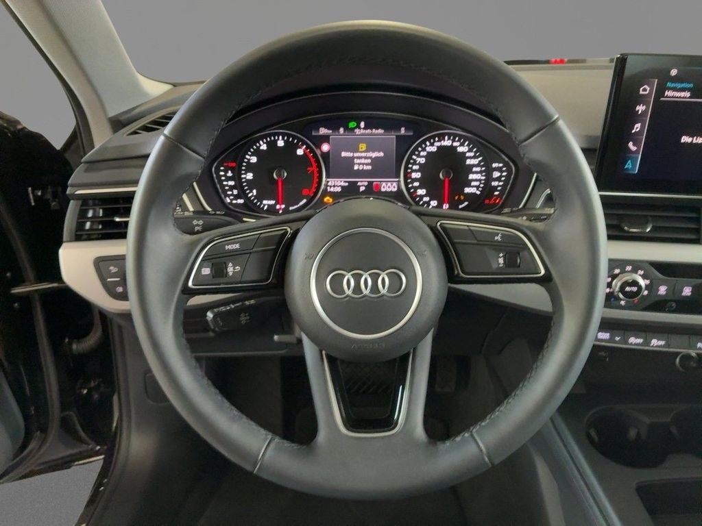 Audi A4 2024 г. Чёрный, пробег 43100 км