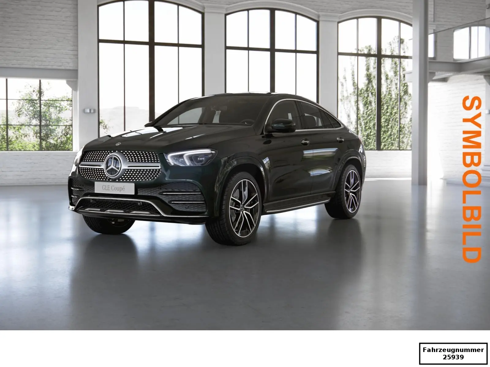 Mercedes-Benz GLE 350 2024 г. Зелёный, пробег 33230 км