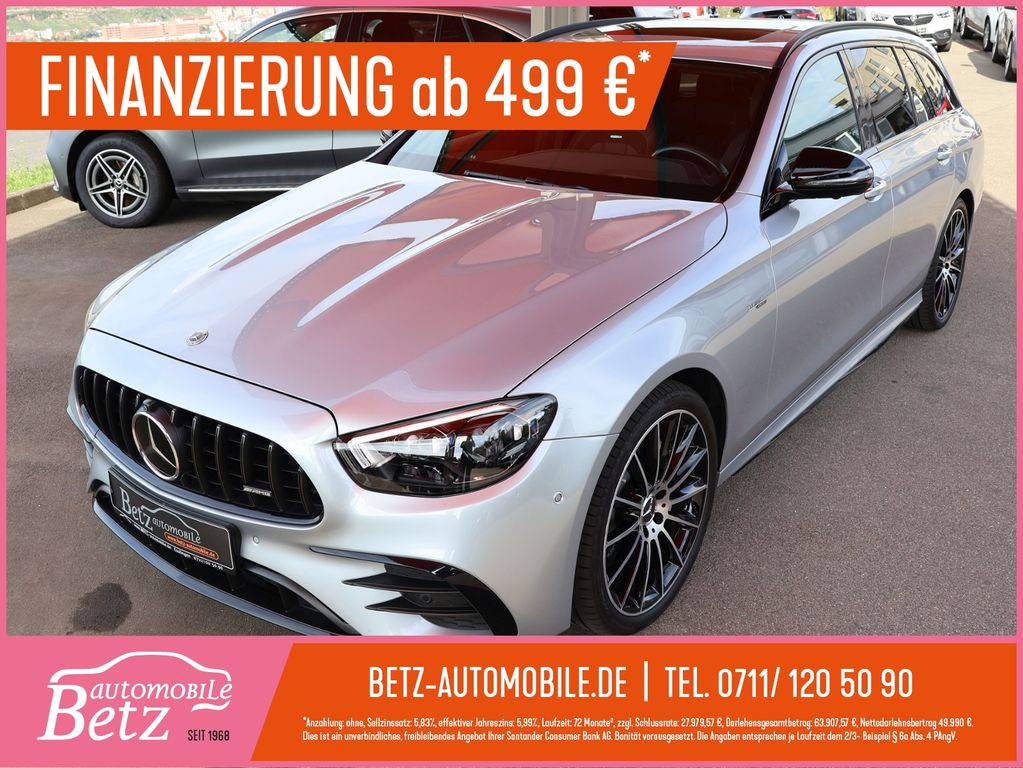 Mercedes-Benz E 53 AMG 2022 г. Серебристый, пробег 56761 км