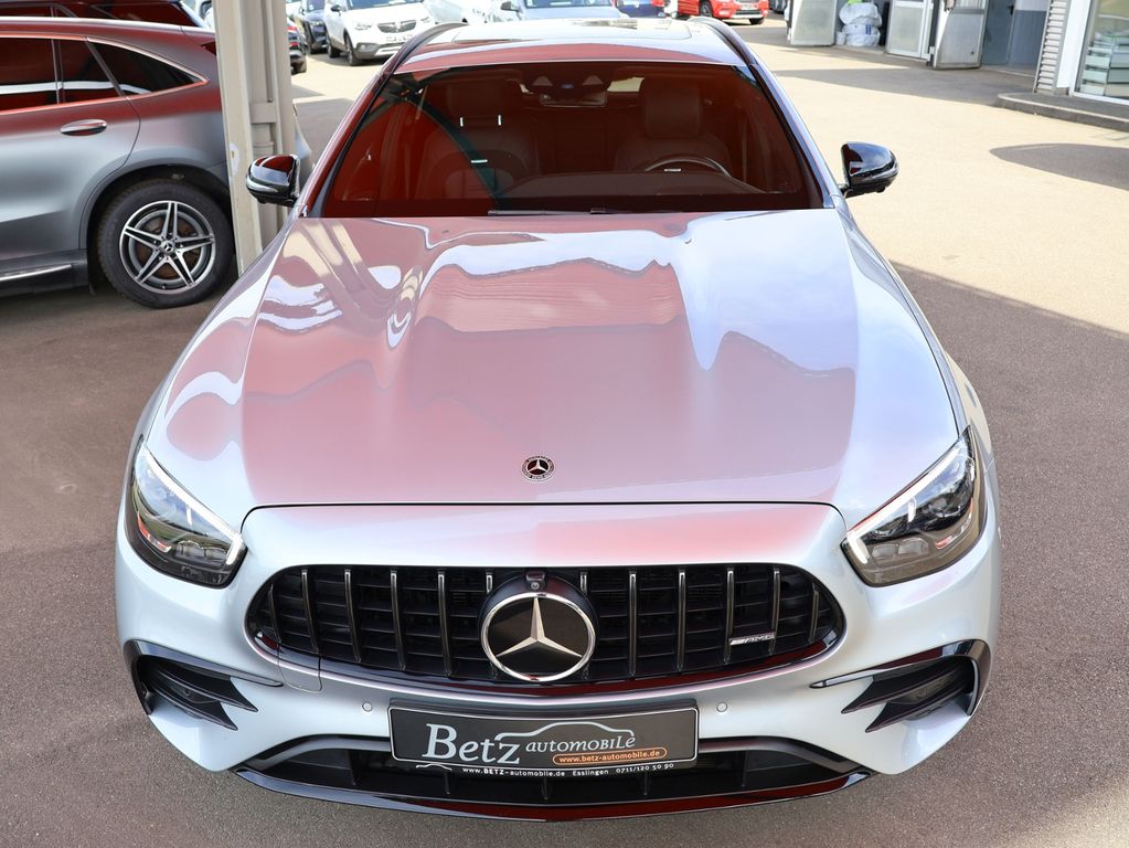 Mercedes-Benz E 53 AMG 2022 г. Серебристый, пробег 56761 км