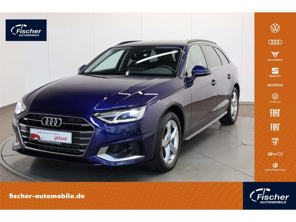 Audi A4 2022 г. Синий, пробег 37441 км