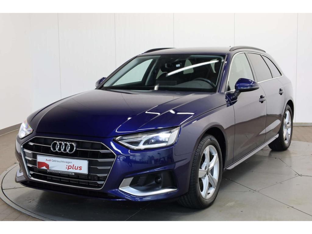 Audi A4 2022 г. Синий, пробег 37441 км