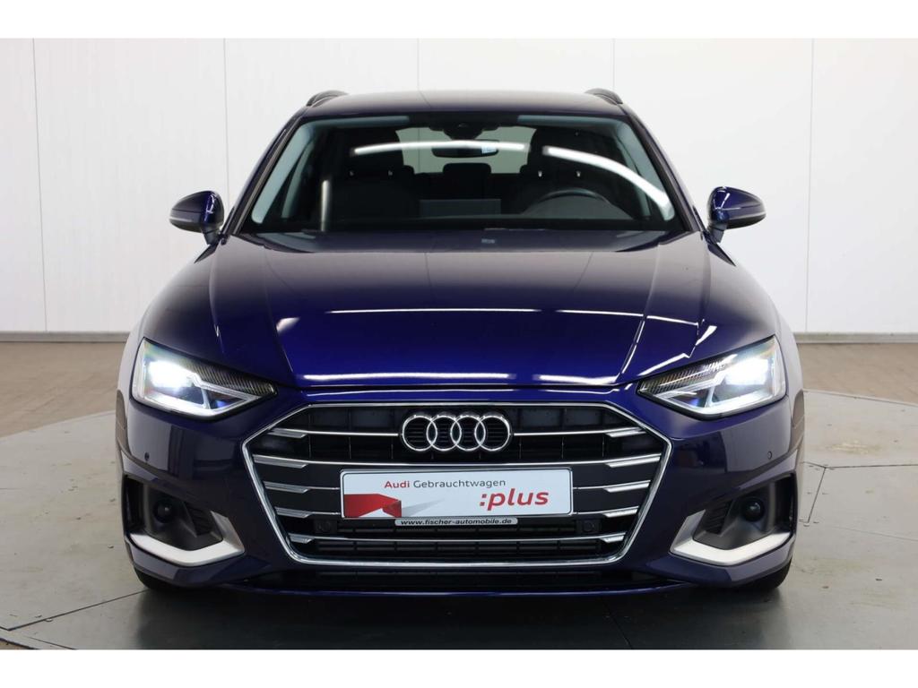 Audi A4 2022 г. Синий, пробег 37441 км