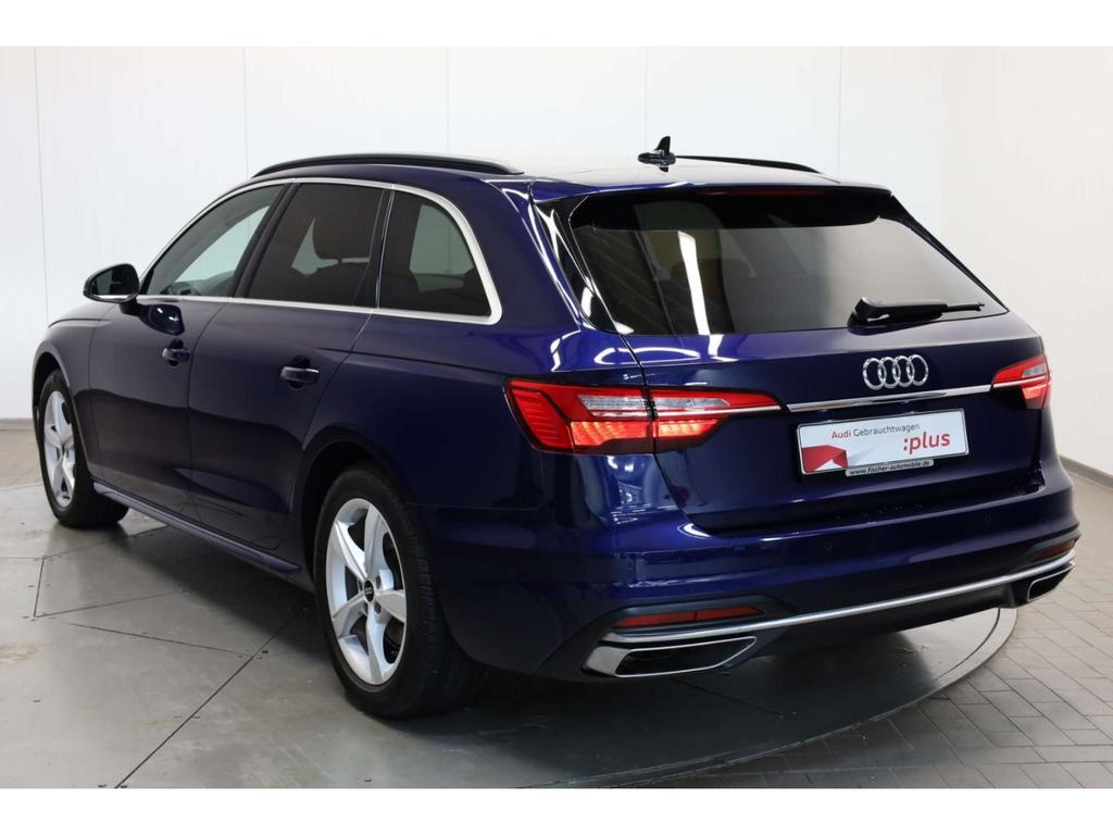 Audi A4 2022 г. Синий, пробег 37441 км