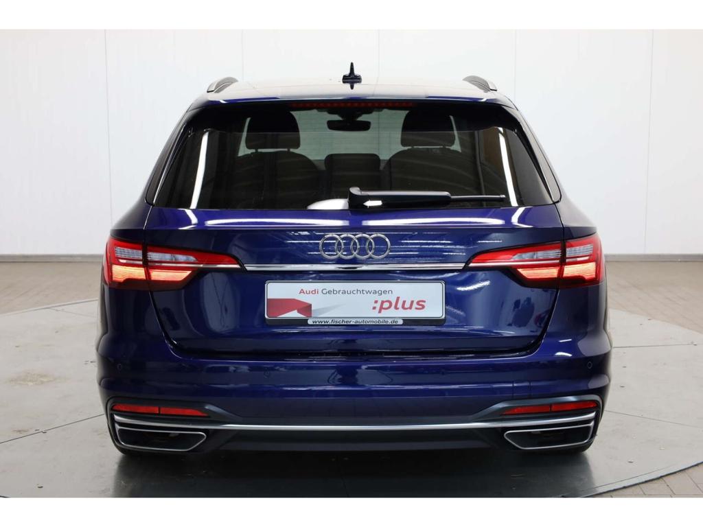 Audi A4 2022 г. Синий, пробег 37441 км