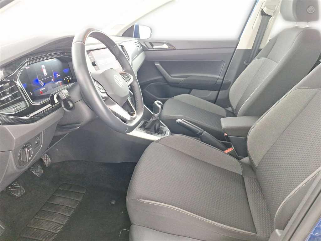 Volkswagen Polo 2023 г. Синий, пробег 57349 км