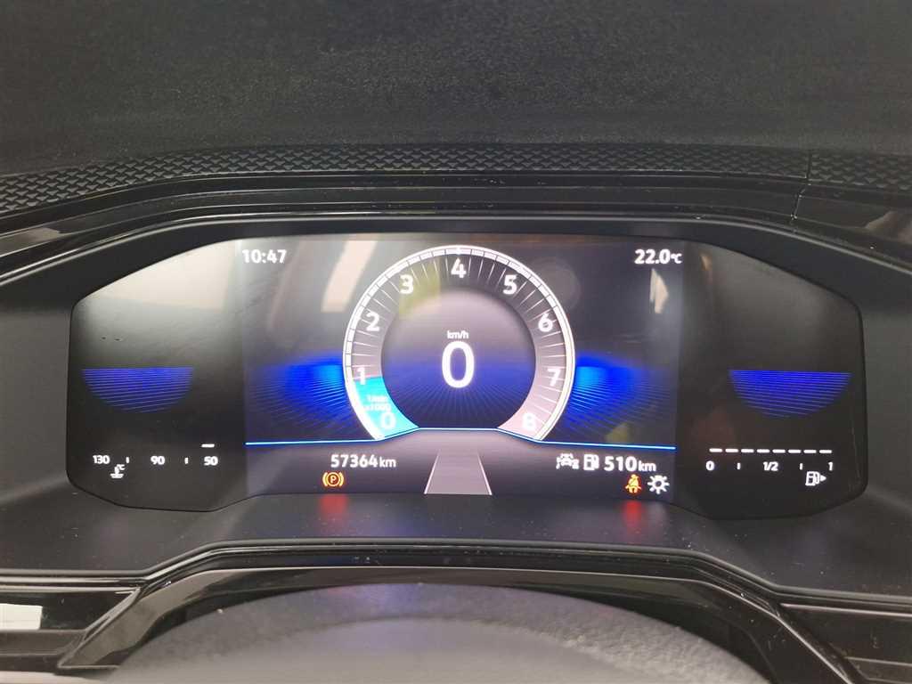 Volkswagen Polo 2023 г. Синий, пробег 57349 км