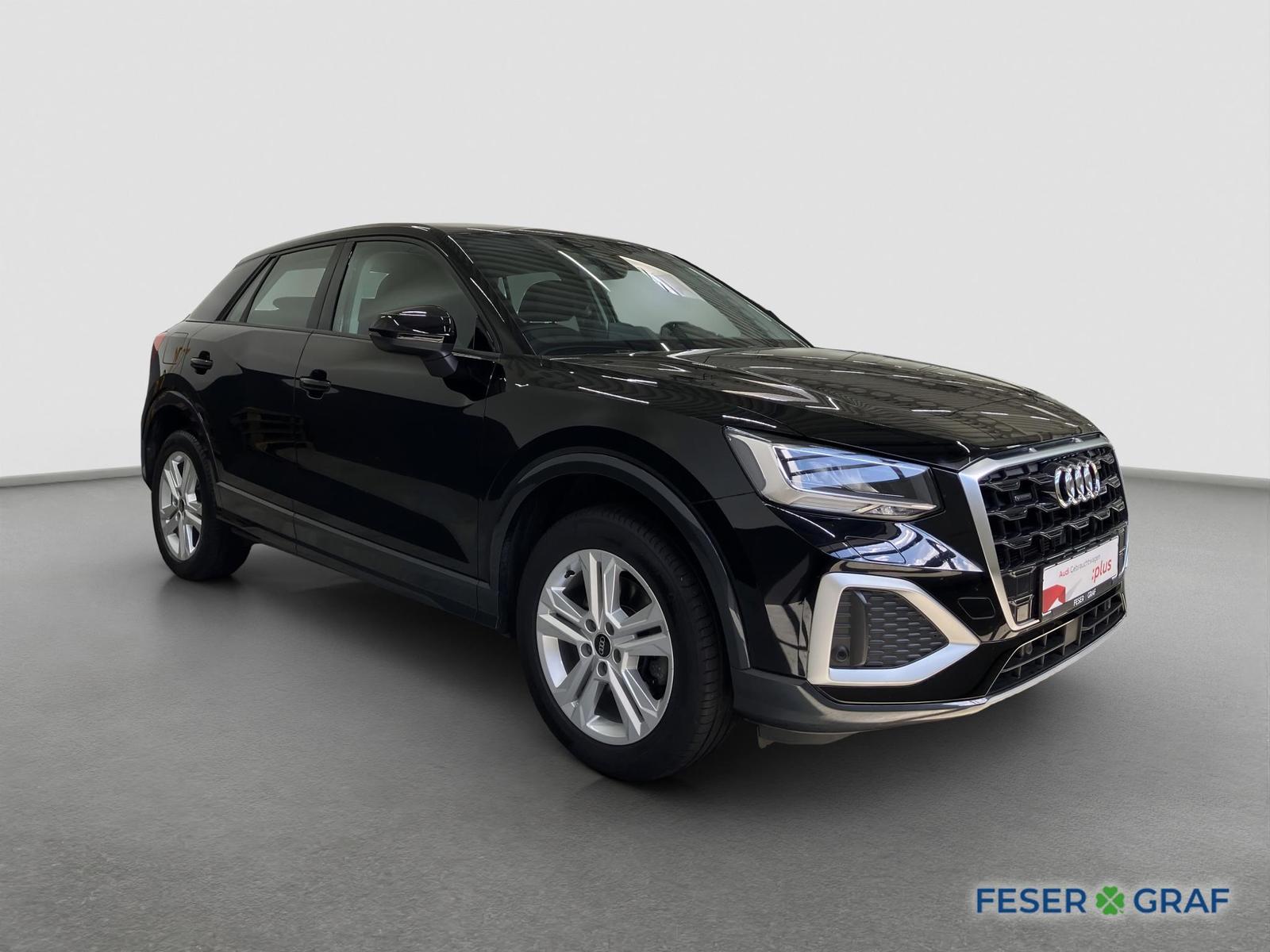 Audi Q2 2023 г. Чёрный, пробег 50390 км