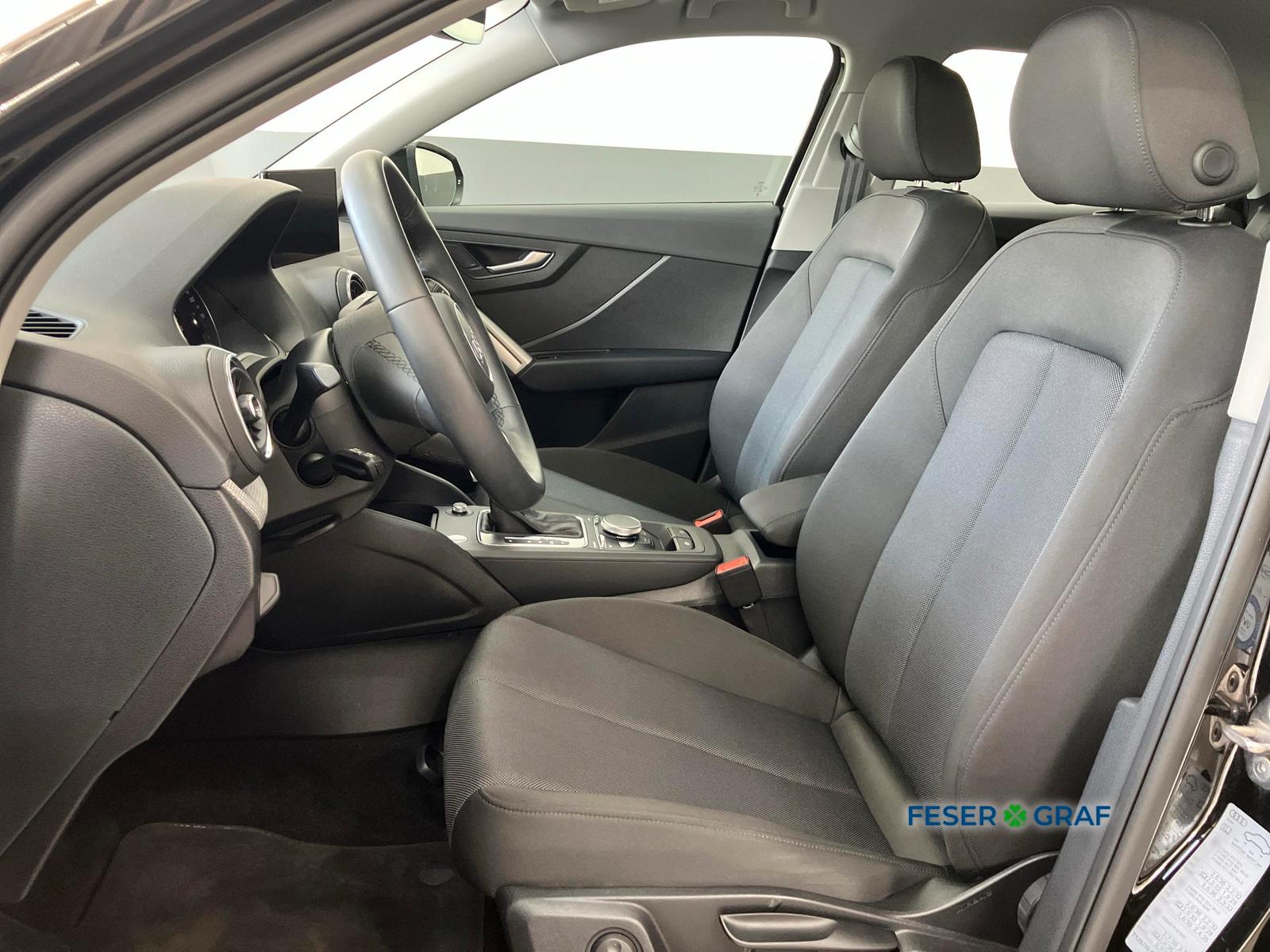 Audi Q2 2023 г. Чёрный, пробег 50390 км