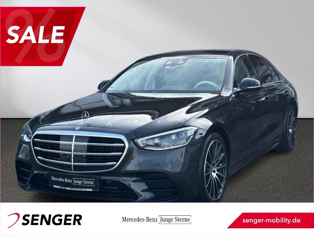 Mercedes-Benz S 400 2021 г. Серый, пробег 56509 км