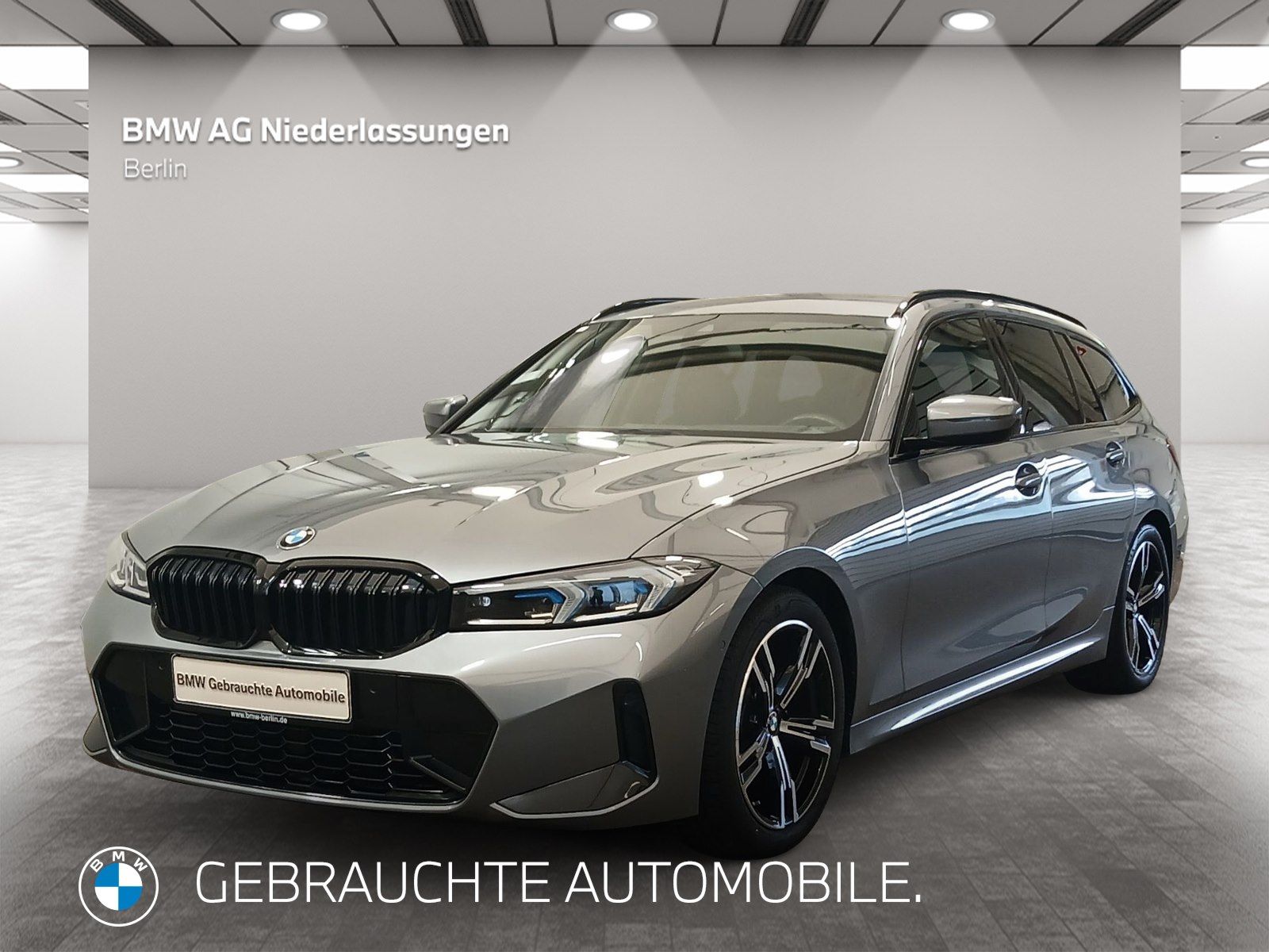BMW 320 2023 г. Серый, пробег 47413 км