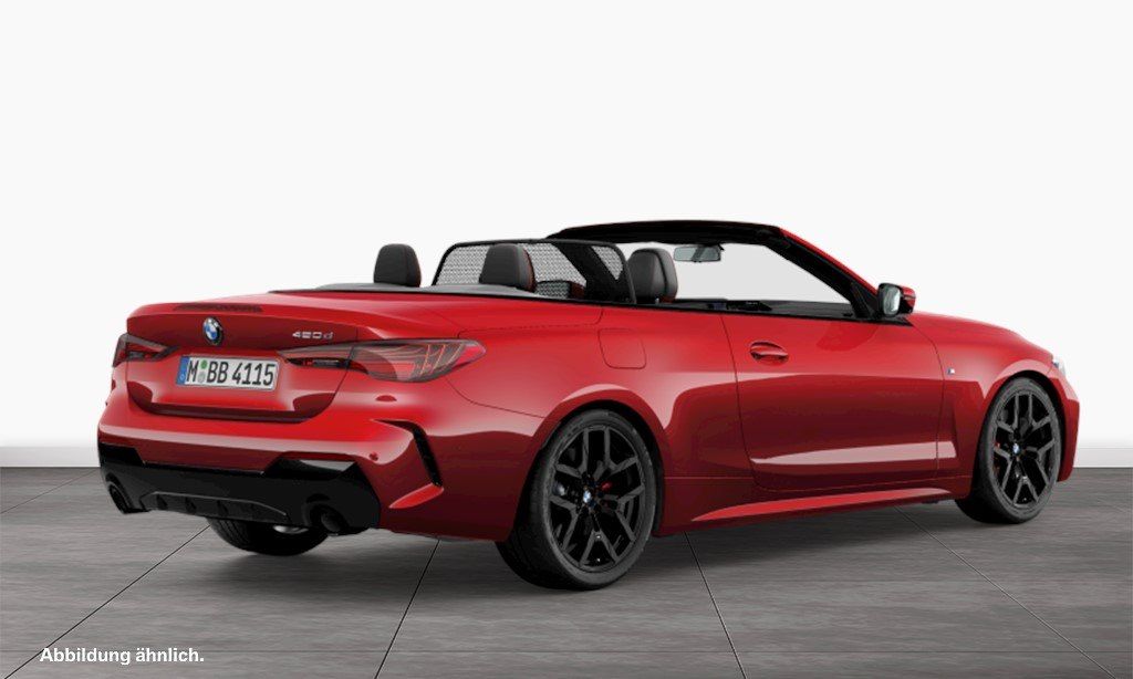 BMW 420 2025 г. Красный, пробег 18866 км