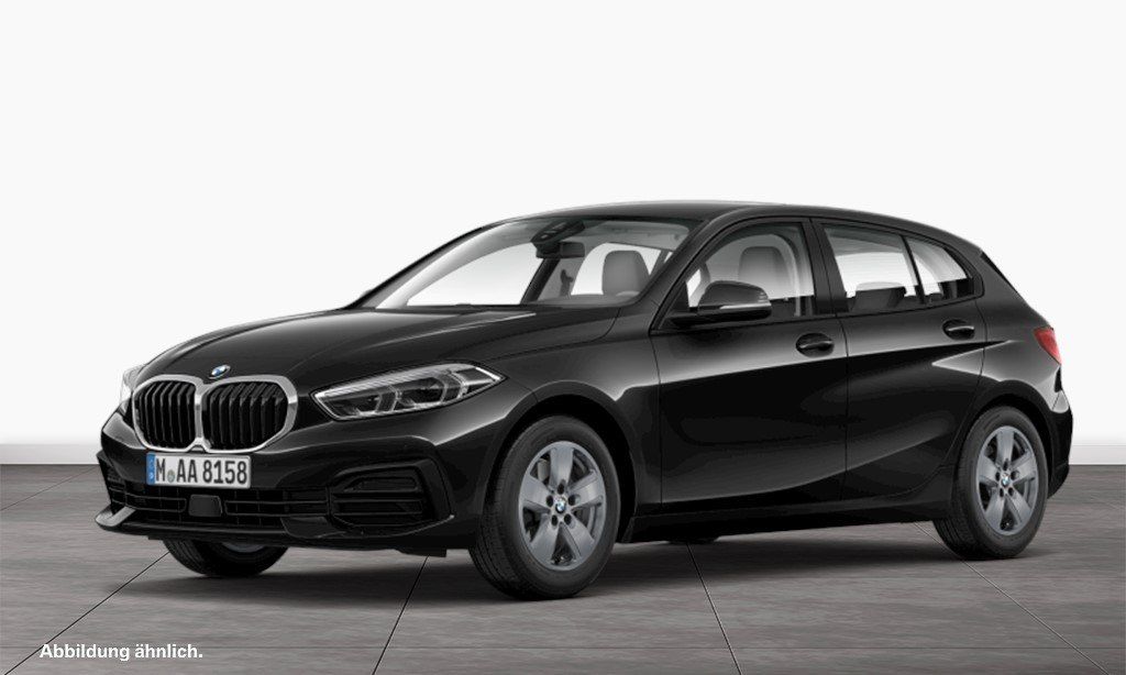 BMW 118 2022 г. Чёрный, пробег 38828 км