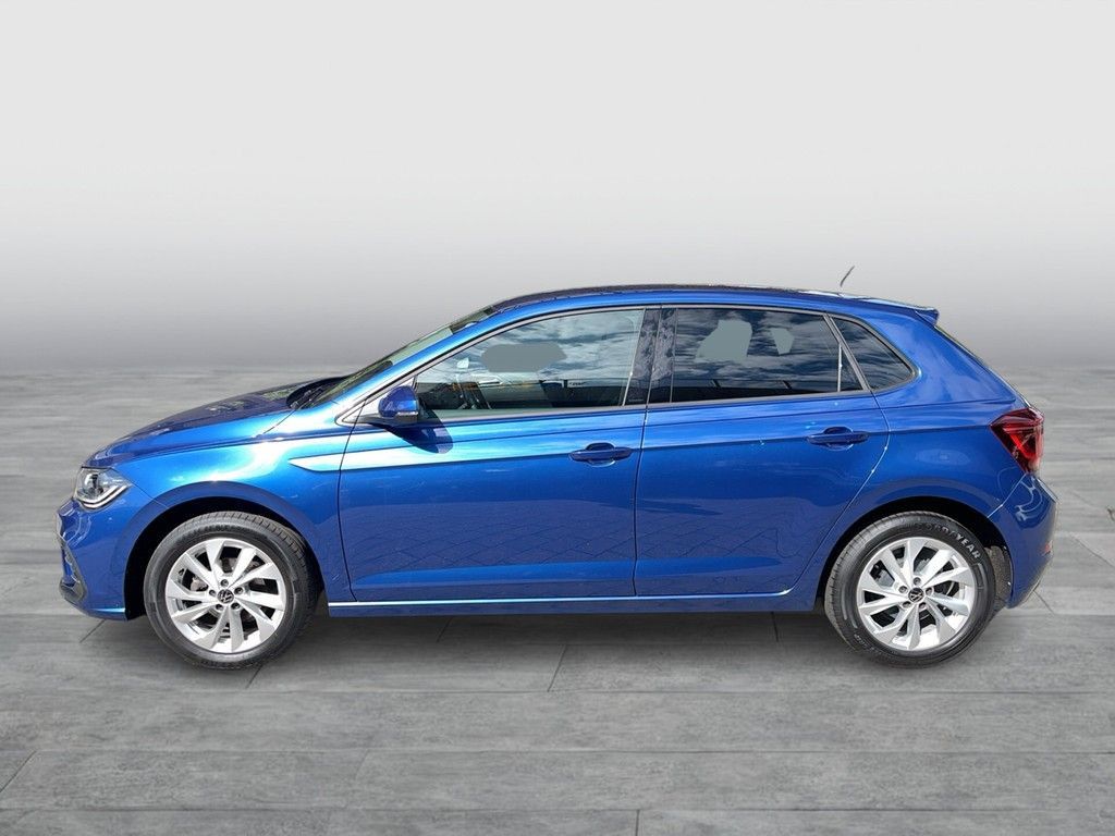 Volkswagen Polo 2022 г. Синий, пробег 33200 км
