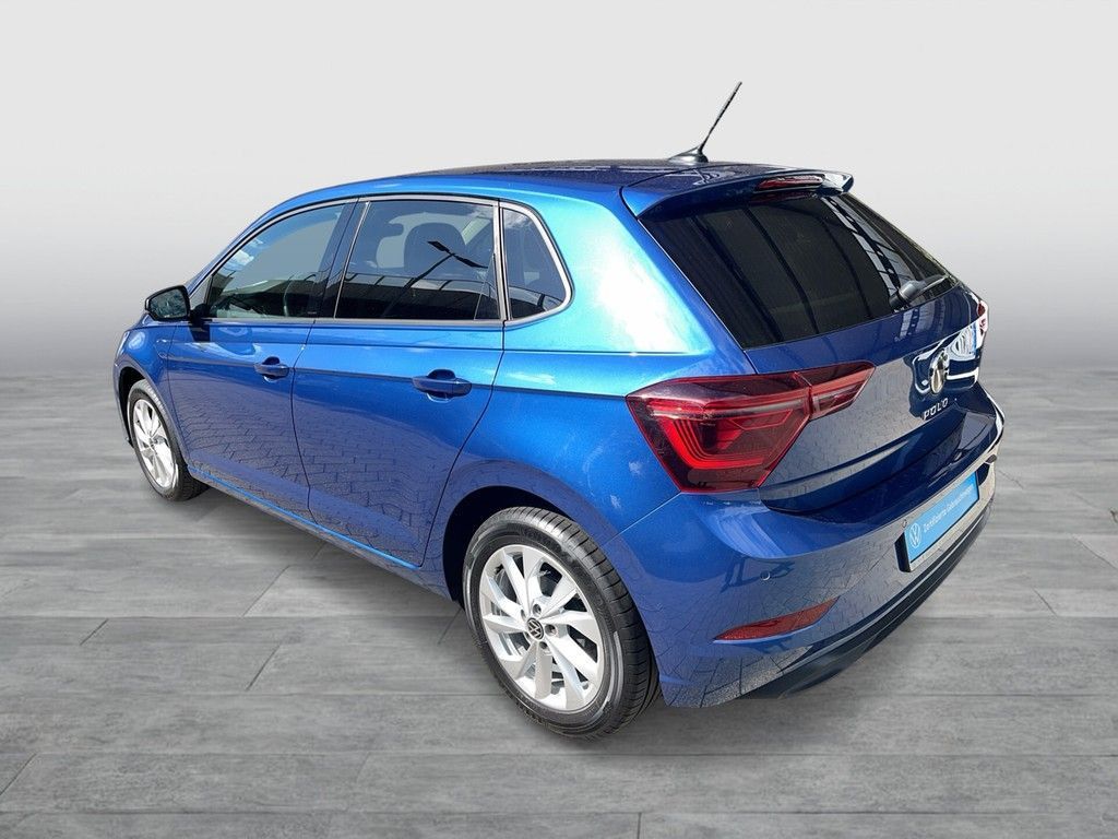 Volkswagen Polo 2022 г. Синий, пробег 33200 км