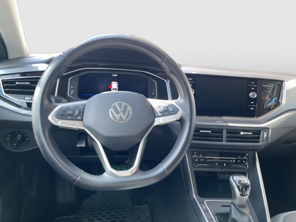 Volkswagen Polo 2022 г. Синий, пробег 33200 км