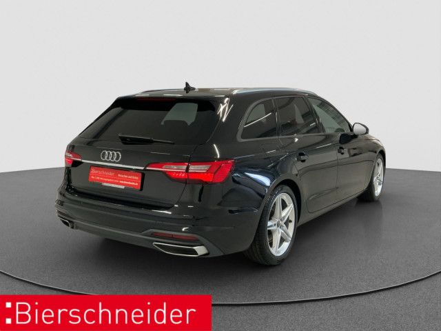 Audi A4 2023 г. Чёрный, пробег 54676 км