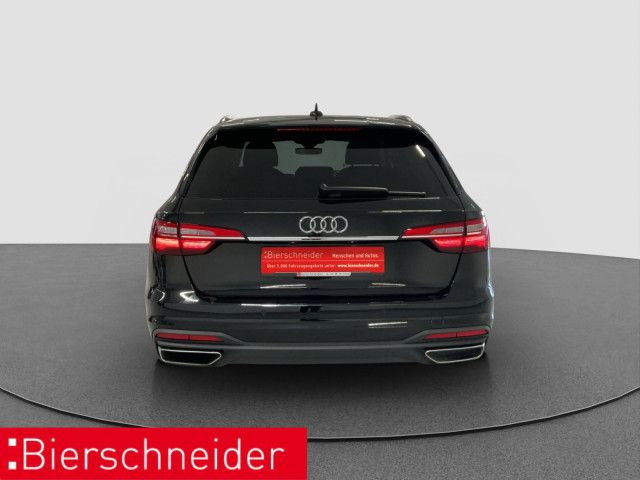Audi A4 2023 г. Чёрный, пробег 54676 км